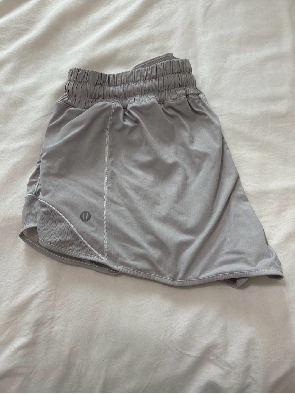 lululemon athletica Light Gray Athletic Shorts